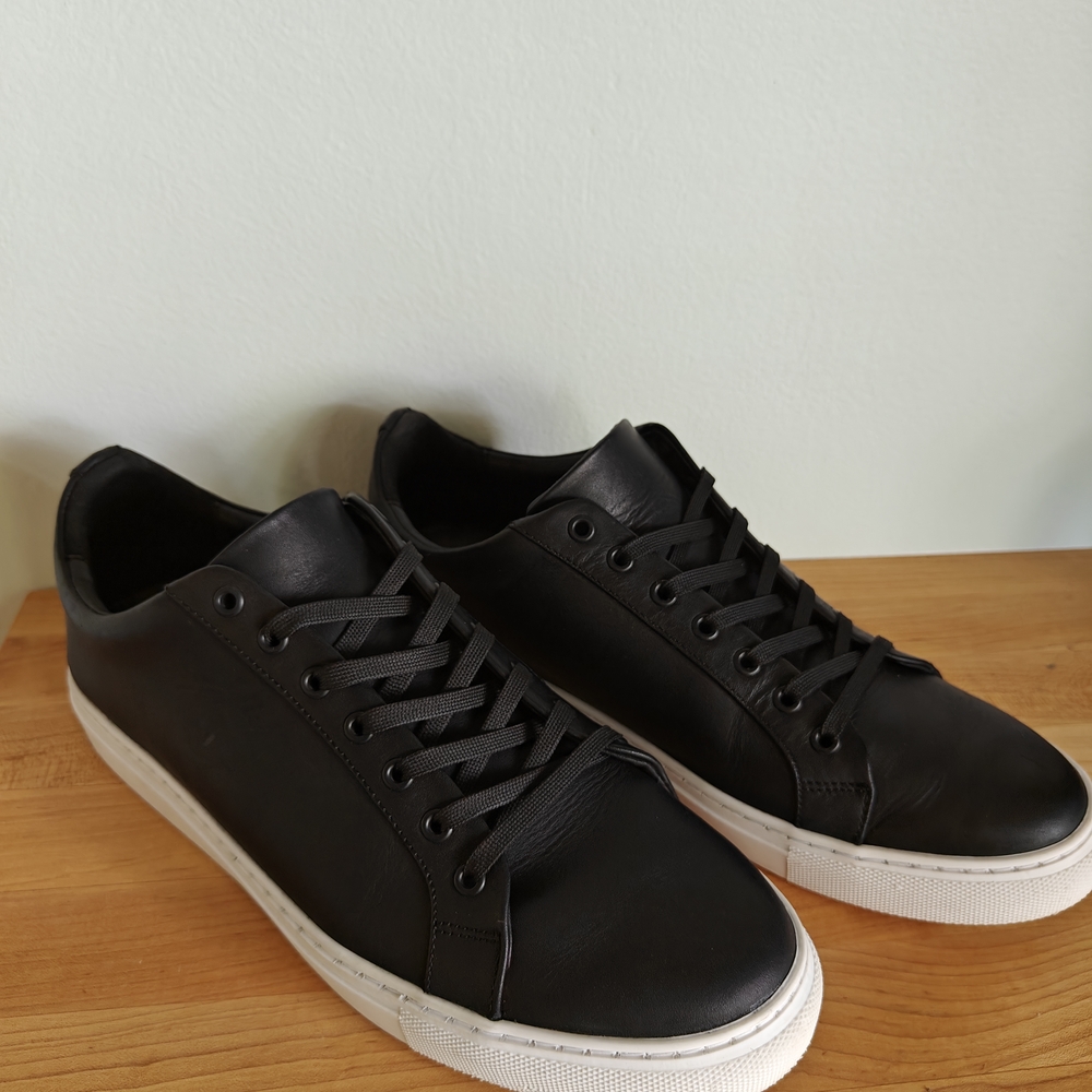 Thursday Boot Company Black Leather Sneakers